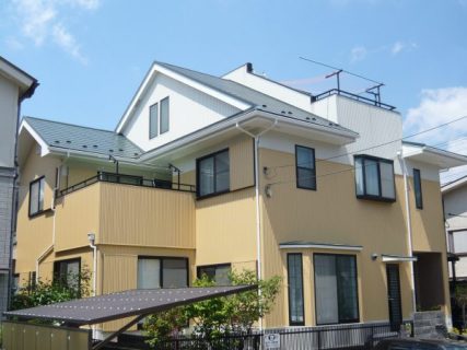 松江市で外壁屋根塗装